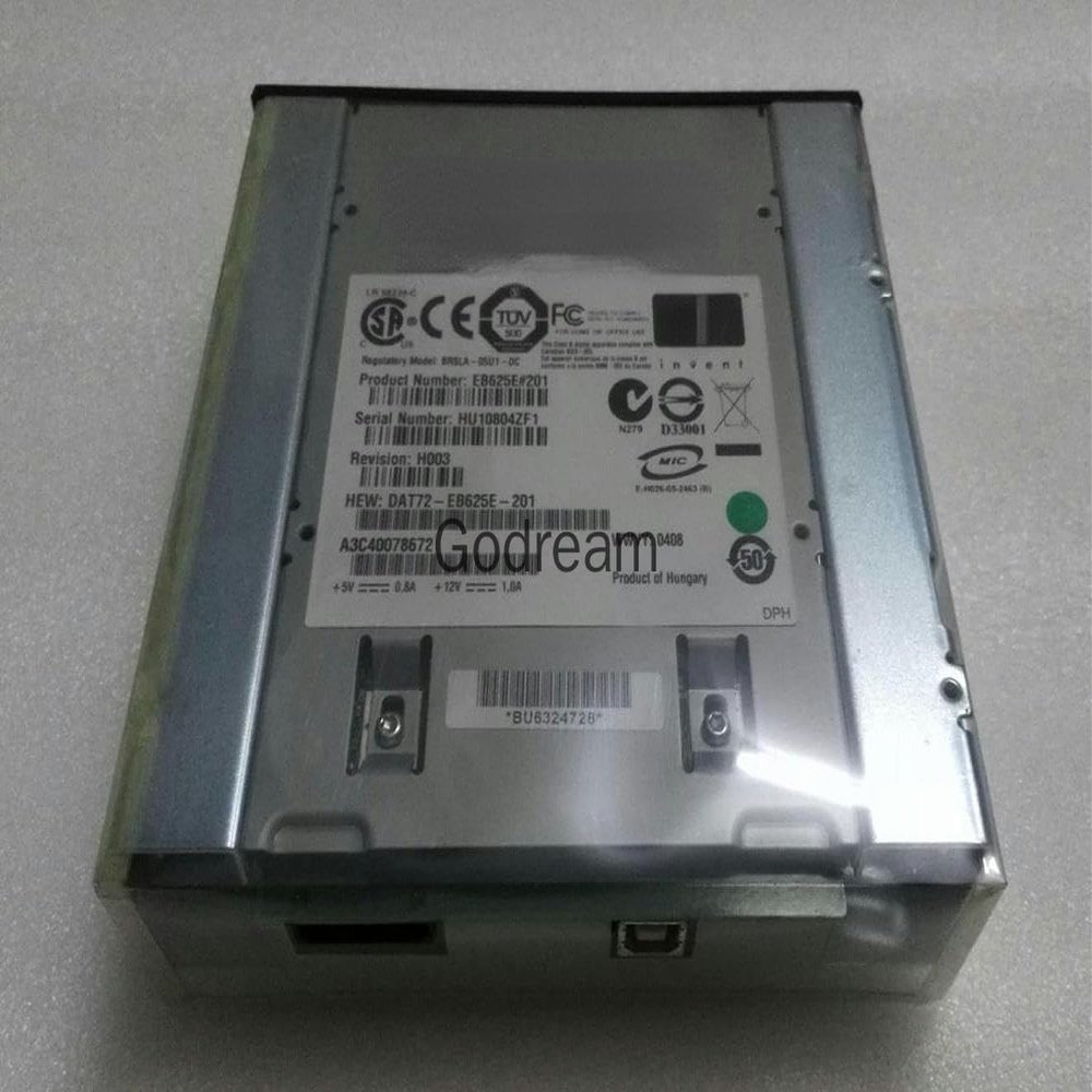 RKEBK for DAT72-EB625E-201 DDS5 USB Interface Built in Tape Drive BRSLA-05U1-DC