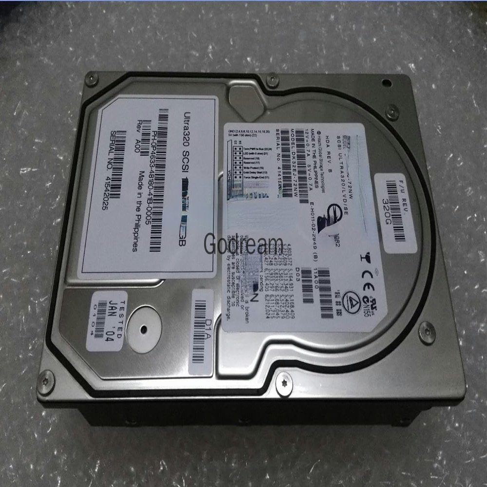 RKEBK for DK32EJ-72NW 73G 10K Ultra320 68 Pin SCSI Hard Disk