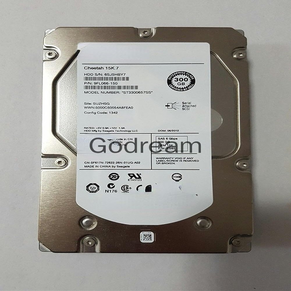 RKEBK for R900 R720 R710 Server Hard Disk 300G 15K 3.5-inch SAS 6GB