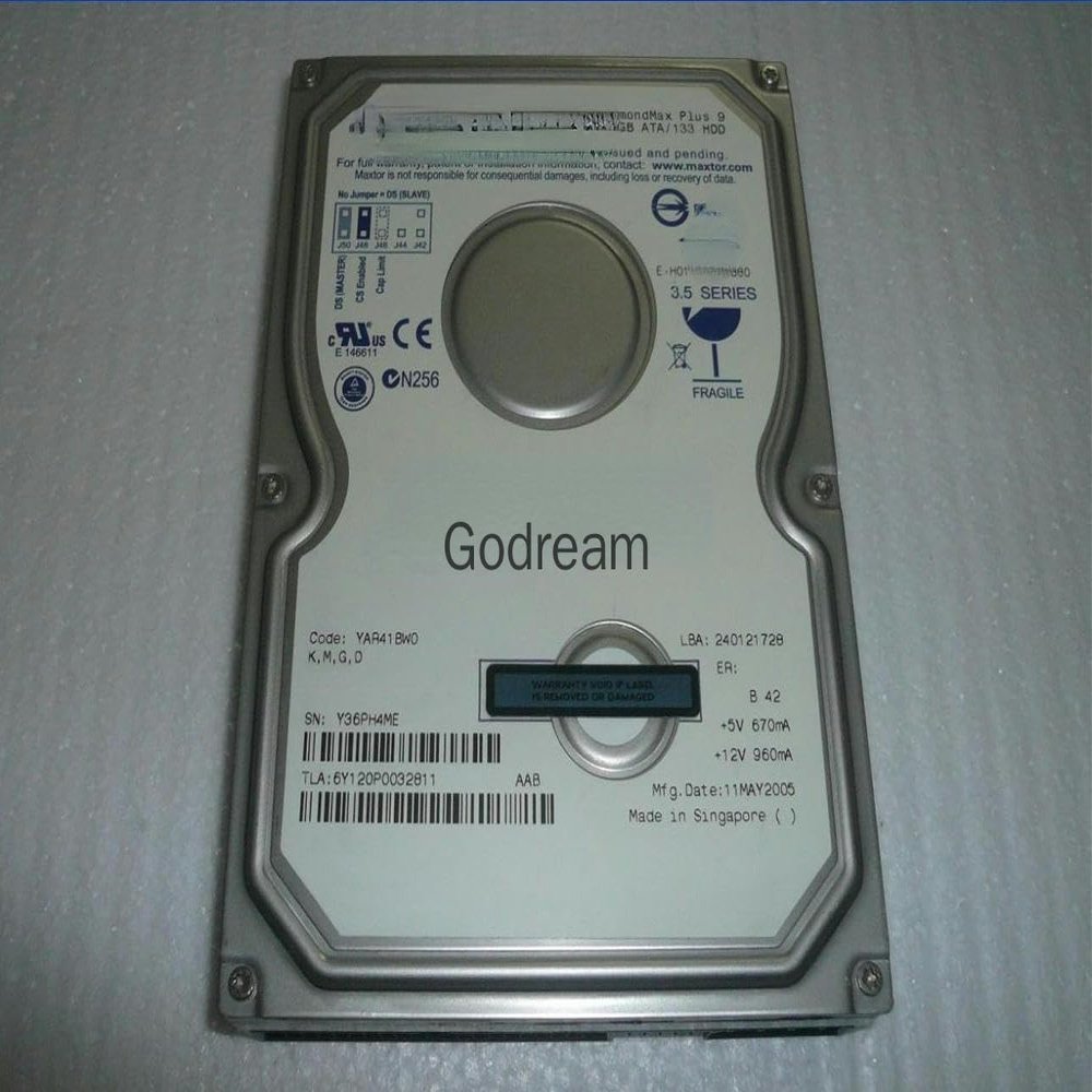 RKEBK for 6Y120P0032811 Plus 9 120G 3.5 7.2K IDE/Parallel Port Hard Disk