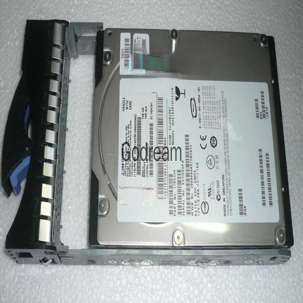 RKEBK for DS6000 DS8000 Storage 23R0829 146G 10K FC Optical Hard Disk 22R6160