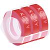 KCMYTONER 3PK 1/2 Embossing Label Tape Compatible for DYMO 521202 White on Red 3D Plastic Labels Used in Organizer Xpress Pro 1575 1595, Office Mate II 1540 154000, MoTEX E101 E404 Label Makers view 1