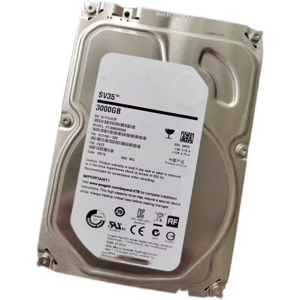 RKEBK for ST3000VM002 Surveillance Video Recorder Security Hard Disk 3TB