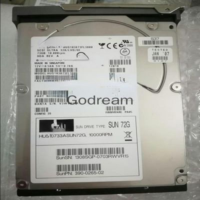 RKEBK X5265A/540-6603 390-0265-02 73G 10K SCSI HUS10733ASUN72G