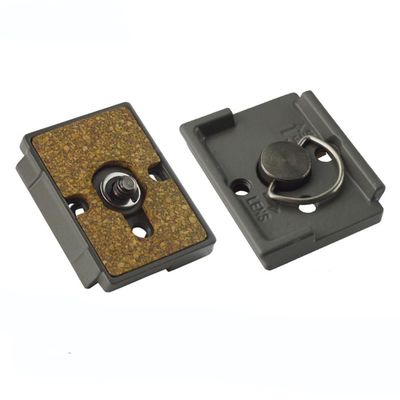 2 Pack SLR Camera Tripod Head 200PL-14 Quick Loading Release Plate for Manfrotto Photography Accessories (200PL-14B)