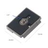 2 Pack SLR Camera Tripod Head 200PL-14 Quick Loading Release Plate for Manfrotto Photography Accessories (200PL-14B) view 3