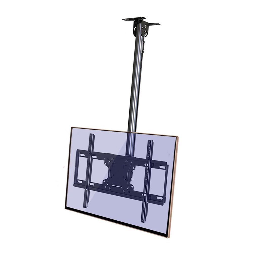 Adjustable Ceiling TV Mount Bracket - Ceiling Tv Mount For 32-65 Inch TVs, Full Motion Height Adjustable Swivel Tilting Bracket, For LCD TV And Monitors, Metal Expansion Screw Fixing ( Size : 500-1000