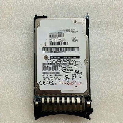 RKEBK for X3650 M3 X3650 M4 Server Hard Disk 1.2T 10K 2.5-inch SAS 00AD075