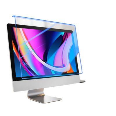 JQZWXX 20-24 inch LED Blue Light Blocking Screen Protector Panel Anti UV and Blue Light Filter for Desktop Monitors Widescreen Monitor Frame Hanging Type - Anti-Scratch Frame Shield,23in524x306mm