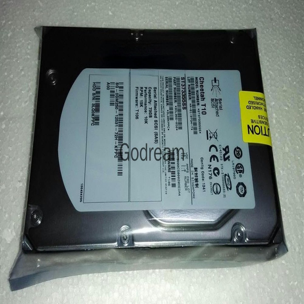 RKEBK for ST373,355SS 73G 10K 3.5 SAS Hard Disk 0GM250 0RY489
