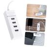 OSALADI 2pcs USB Port Hub Splitter Adapter Compact Cable Expansion for Laptop High-Speed Data to Design view 2