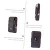Hemobllo 2pcs Fashionable Waist Bag for Women Duty Belt Travel Bag Creative Hook Crafted for Men view 2