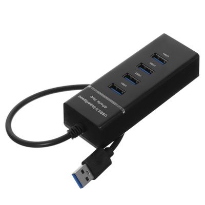 OSALADI 2pcs USB Hub Adapter Port Splitter Data Transfer Speed Easy and Play Expansion for Laptops and Desktops USB Hub