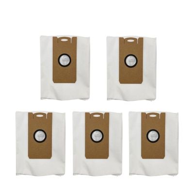 AGASHI Dust BagAccessories Spare PartMop ClothRobot VacuumsHepa FilterSide BrushReplacement PartsCompatible for Lydsto W2 (Color : 5pcs)