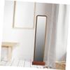 Wooden Floor Mirror Stand 9.84X3.14X2.75 Inch Support Frame for Full Length Mirror Holder Stable Base for Home Picture Frame Display view 4