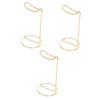 Gatuida 3pcs Desktop Headset Stand Earphone Display Hanger Sturdy Iron Holder for Gaming Accessories Space-saving Design for Use Stylish and Practical Storage view 1