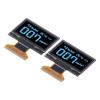2Pcs Liquid Crystal Display Liquid Crystal Display Screen Module, Module Screen 128x64 Resolution Organic Light Emitting Diode 30PIN 1.3in LED view 3