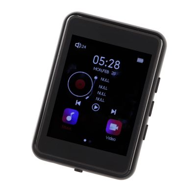 16GB MP3 MP4 Player, Portable Digital Music MP3 MP4 Player with 2.4 inch Full Touchscreen, FM Radio, Recorder, E Book, Built in Speaker