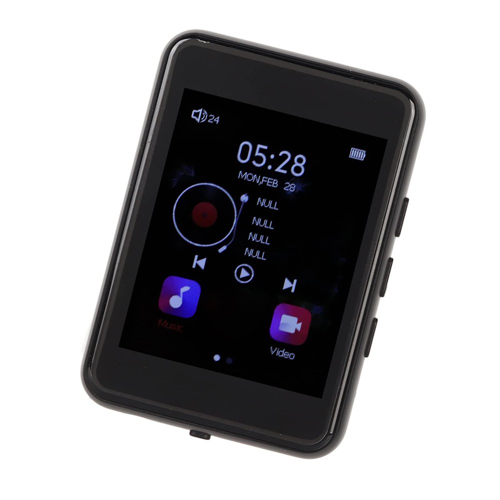 16GB MP3 MP4 Player, Portable Digital Music MP3 MP4 Player with 2.4 inch Full Touchscreen, FM Radio, Recorder, E Book, Built in Speaker