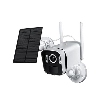 Outdoor 4MP Solar Power Security Camera, Wireless WiFi Surveillance Camera with 2-Way Audio, Color Night Vision, Motion Detection