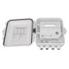12 Core Fiber Distribution Box Wall Mounted Optical Fiber Termination Distribution Box Multifunctional view 3