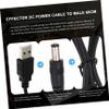 OSALADI 3sets Multi-Functional USB to Dc Power Cable Adapter Pin Dc Converter for Tablets Overload Circuit Protection Easy to Use Heat-Resistant Reliable Power Cable Adapter view 4