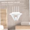 Gatuida Router Wall Mount Holder Durable Bracket for Spacex Easy Installation Space-Saving Design Compatible with Mesh Routers Securely Supports Stability view 3