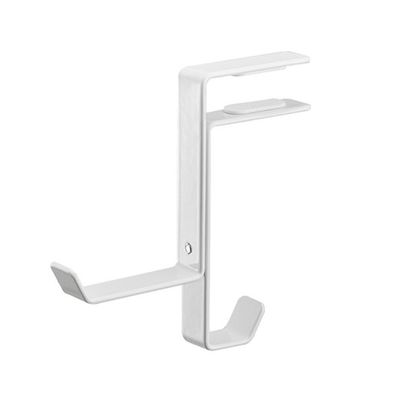 OSALADI Metal Headset Stand Holder Gaming Headphone Hanger Under Desk Headphone Stand Retractable Bag Hanger