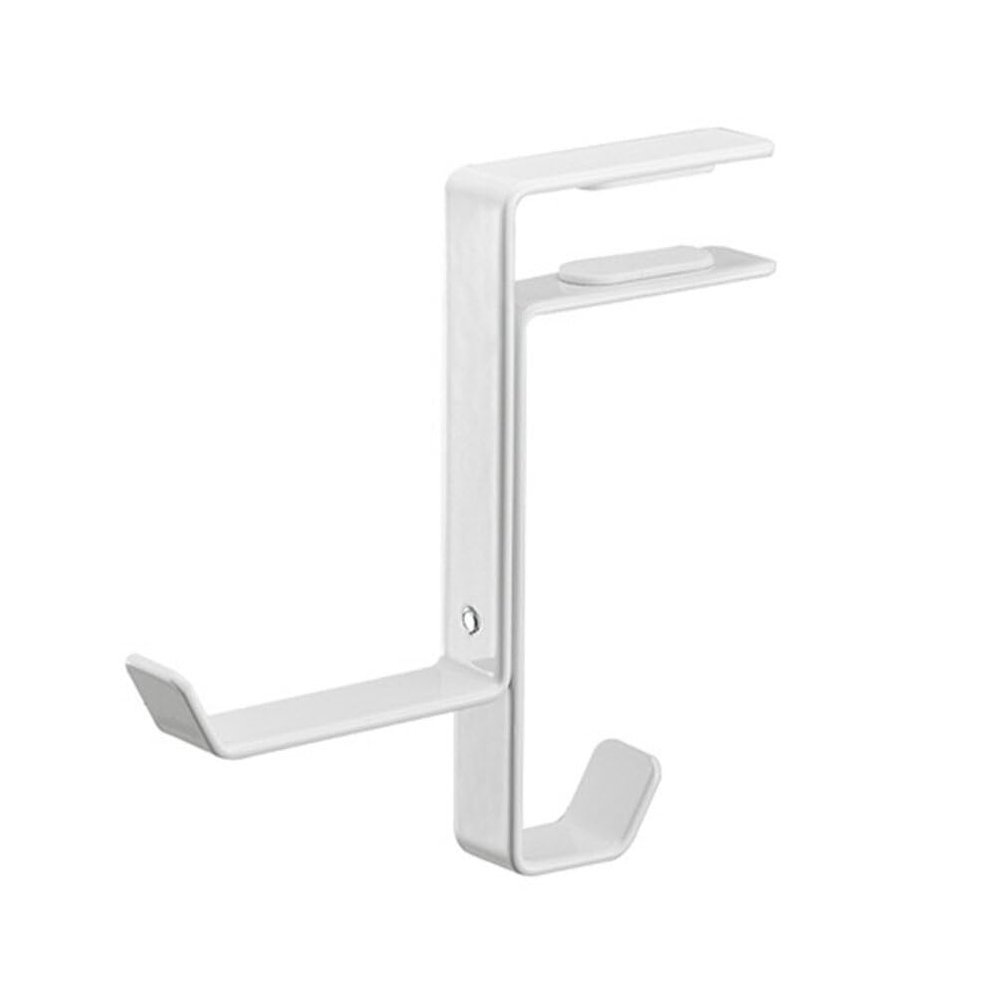 OSALADI Metal Headset Stand Holder Gaming Headphone Hanger Under Desk Headphone Stand Retractable Bag Hanger