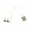 OSALADI 2pcs USB Sound Adapter Cable Line for Sound and Play for Notebook and Laptop Use for Headphones and Speakers view 3