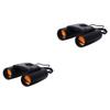 OSALADI 2pcs Folding Binoculars Compact Miniature Design for Outdoor Activities Bird Watching Hiking and Concerts Multi-Coated Optics Lightweight for Travel view 1