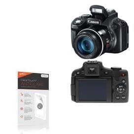 BoxWave Screen Protector Compatible with Canon Powershot SX50 - ClearTouch Anti-Glare (2-Pack), Anti-Fingerprint Matte Film Skin