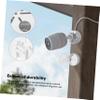 OSALADI Round Junction Box for Security Cameras Bracket for Use Capacity Cable Junction Case Multiple Installation Options Style view 3