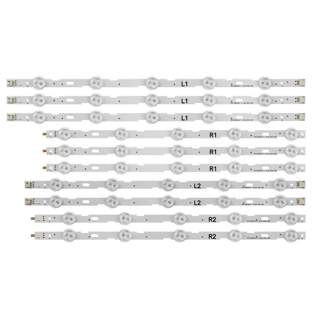 10 Pcs Led Backlight Strip Voor for L/G 42LN5300 42LN5204 42LN5200 AGF78379401 42 "V13 6916L-1402A 1403A 1404A 1405A LC420DUE Sf r5