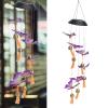 CukYi HangingbellCampanelli Eolici, Romantica Luce Solare Decorativa per Cortili Fattorie, Giardini per Bambini per Innamorati Amici per Terrazzi Balconi, Ponti view 2