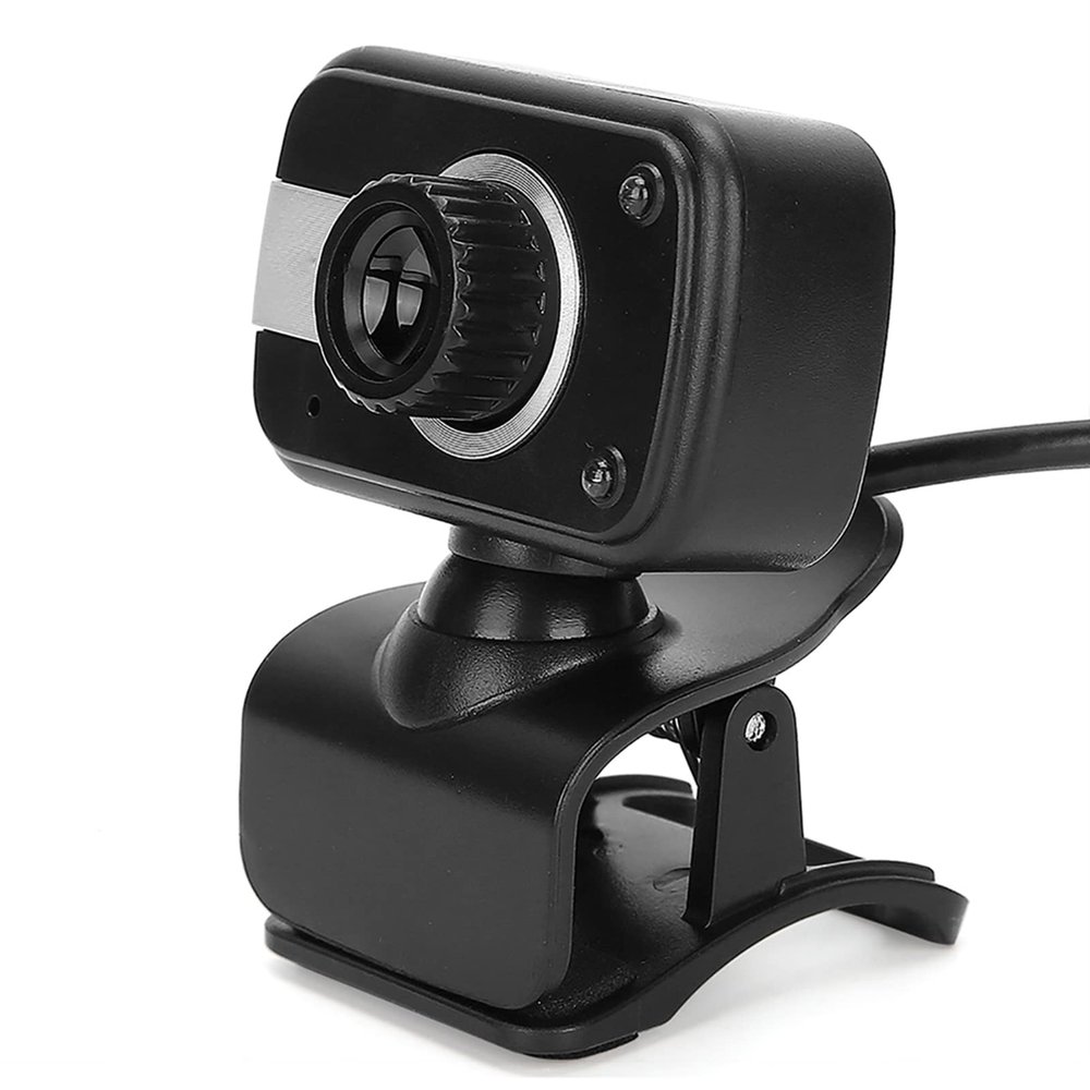 Airshi Web Camera, USB Camera, 0.3MP High Image Transmission for Video Conferencing Online Chatting