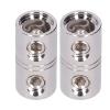 2pcs Power Cord Extension Terminal Metal Audio Cable Terminal 0 Gauge Input Output Wire Coupler for Car Audio System view 1