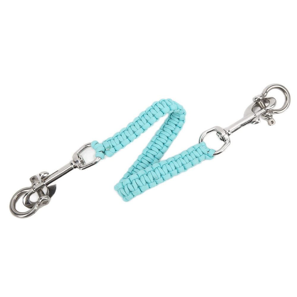 Diving Camera Missed Rope, Diving Camera Handle Rope, Strong and Stainless Steel Hook for Underwater Shooting (Blue)