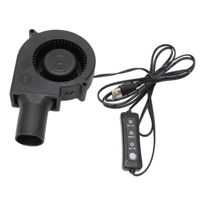 Diyeeni USB Blower Fan 3.8in, 3 Speed Mode, DC 5V, Brushless, 3800 RPM, 22 CFM, USB Powered, Easy Installation, Application