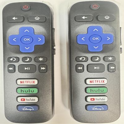Pack of 2 Universal Remote Control for All Brand Roku TVs Compatible with TCL Roku Hisense Roku ONN Roku Sharp Roku Element Roku JVC Roku Philips Roku Insignia Roku Smart TVs Not for Roku Stick n Box