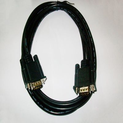 PWS1711-S7200 Compatible S7-200 Series Connectivity Touch Screen PW1711 and Other Series PLC Communication Cable Black 3 Meters