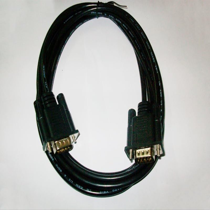 PWS1711-S7200 Compatible S7-200 Series Connectivity Touch Screen PW1711 and Other Series PLC Communication Cable Black 3 Meters