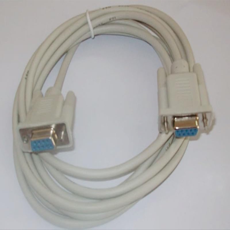 DP-SYS-CAB for Text Display DP210 Programming Cable, Communication Cable, Download Cable, Light Gray 3m