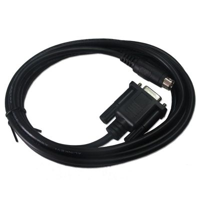 TPC-DL09 for DVP Full Series Connectivity Touch Panel TPC1062k,TPC7062K Communication Cable Black 3m