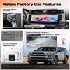 Dasaita Android 13 Radio for Toyota 4Runner 2010-2024, 2K 10.25" QLED Touchscreen, 6GB+64GB, Qualcomm 8 Core CPU, Built-in 4G Cellular, in-Dash Navigation,Silver view 3