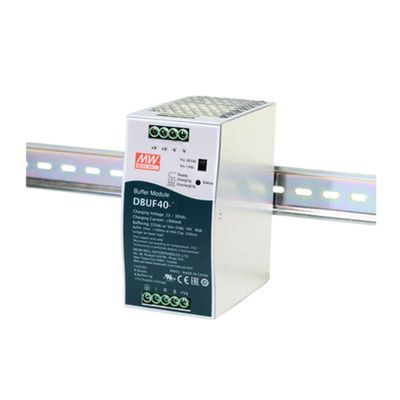 Mean Well DBUF 40W 24V Switching Power Supply DBUF40-24 AC Single Output DIN Rail Power Supply Driver Converter Transformer for Industrial Control, Measuring Instruments, etc