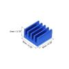MECCANIXITY 20Pcs 9x9x5mm Heatsink Aluminum Radiator Heat Sink Cooling with Thermal Blue Sticker for Chip CPU, Power Transistor, FET, IC, Power Amplifier,Sapphire view 2