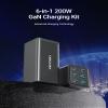 MacBook Pro Charger 200W, VENTION PD3.1 140W Fast USB C Charging Station, 6 Ports GaN Desktop Charger Compatible with MacBook Pro/Air M1 M2, iPhone 15 Pro Max/14, ipad Pro,Galaxy S23 Ultra,Steam Deck view 2