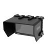 Nitze Cage Kit for SmallHD Indie 5 / Cine 5 Monitor with PU Sunhood - JT-S03B view 1