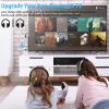 1Mii Airplane Bluetooth 5.3 Adapter for 2 Wireless Headphones, Supports AD/LL/HD, 3.5mm AUX Bluetooth Audio Transmitter for TV/PC/Airplane/Gym, 30H Playtime, Essential for Airplane Travel view 2